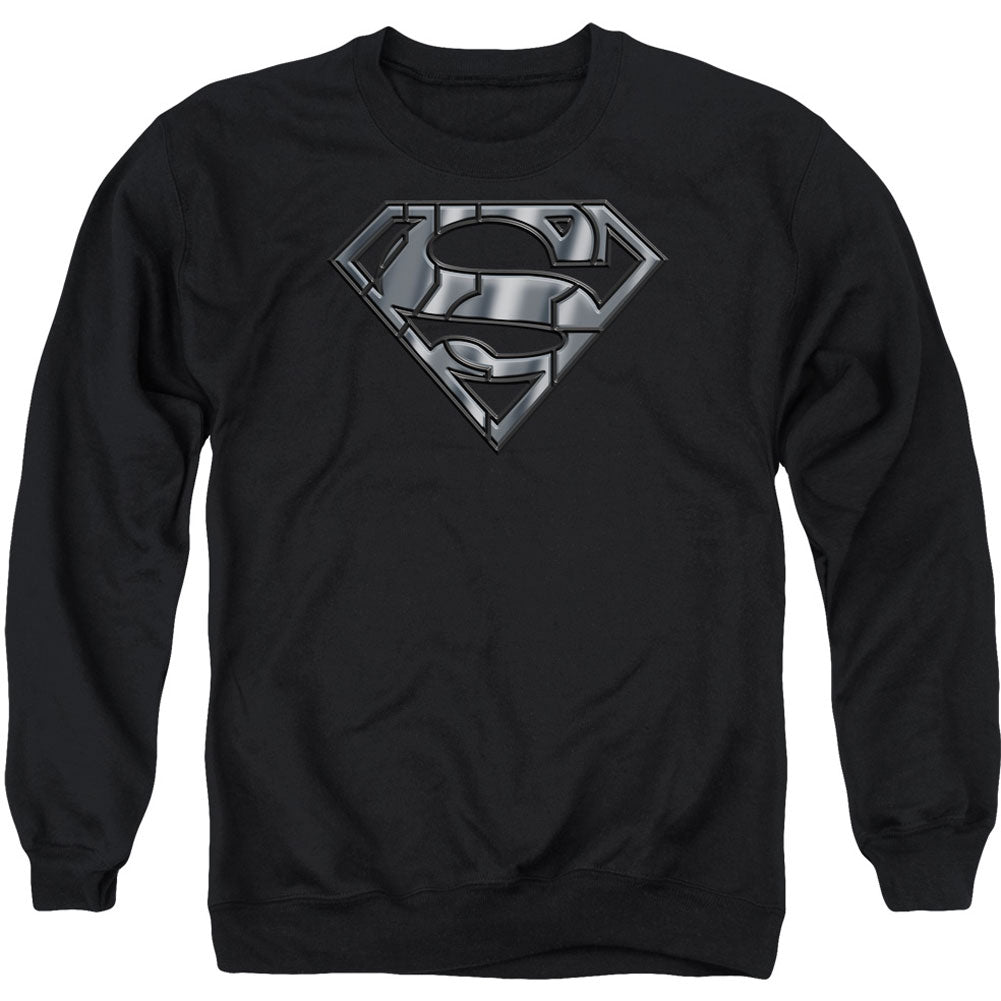Superman Mech Shield Adult Sweatshirt Front