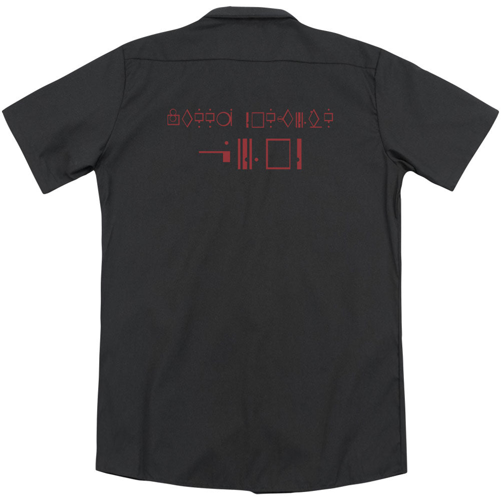 Superman Kneel Before Zod (Back Print) Workshirt Back