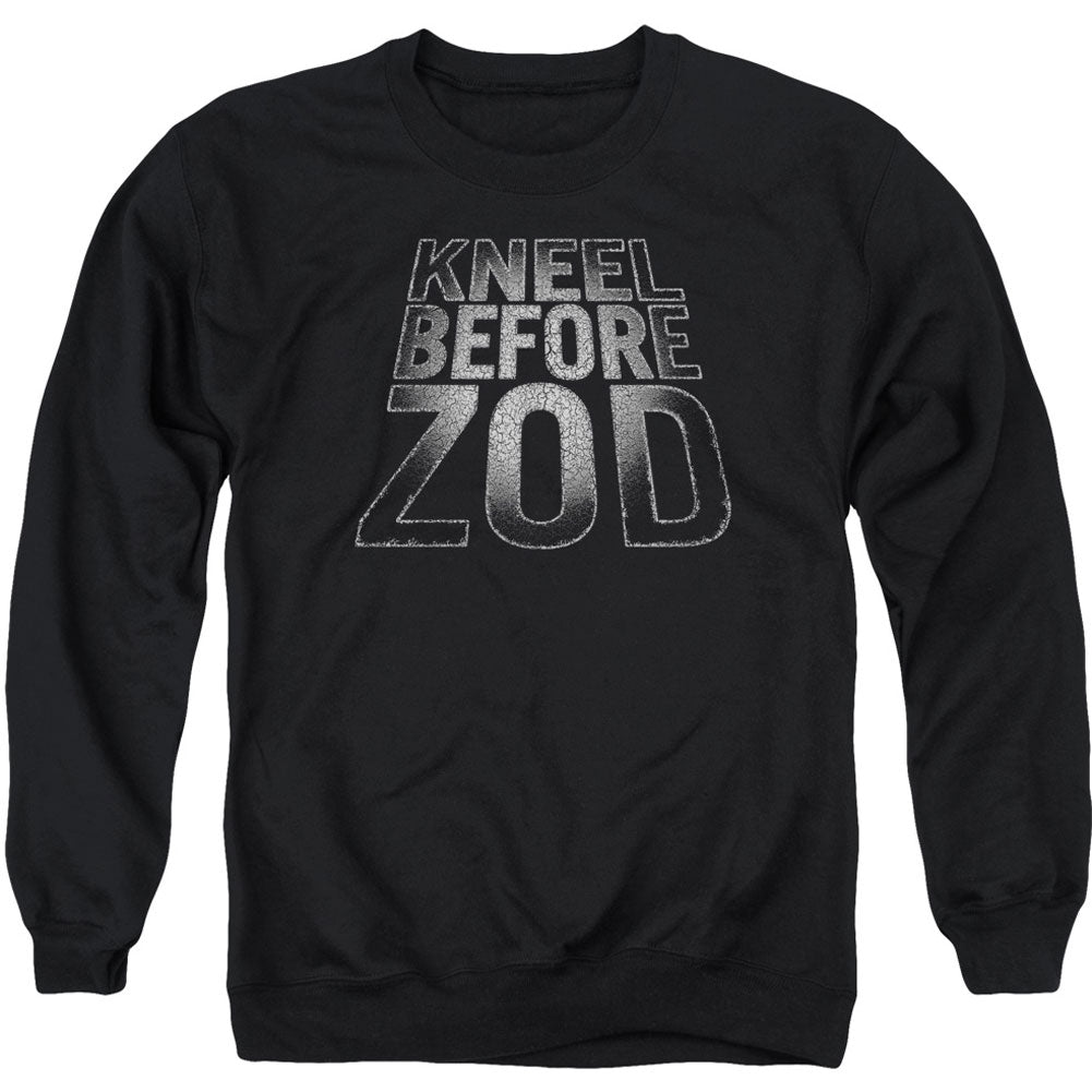 Superman Before Zod Adult Sweatshirt Front