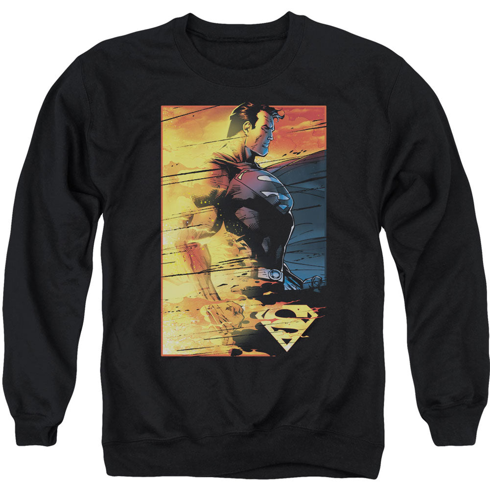 Superman Fireproof Adult Sweatshirt Front