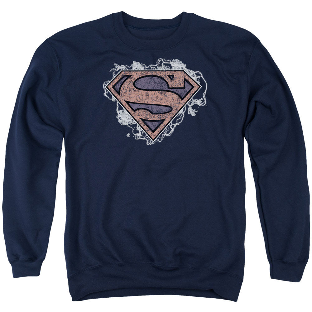 Superman Storm Cloud Supes Adult Sweatshirt Front