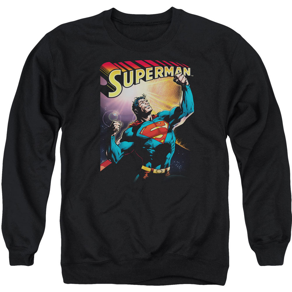 Superman Victory Adult Sweatshirt Front