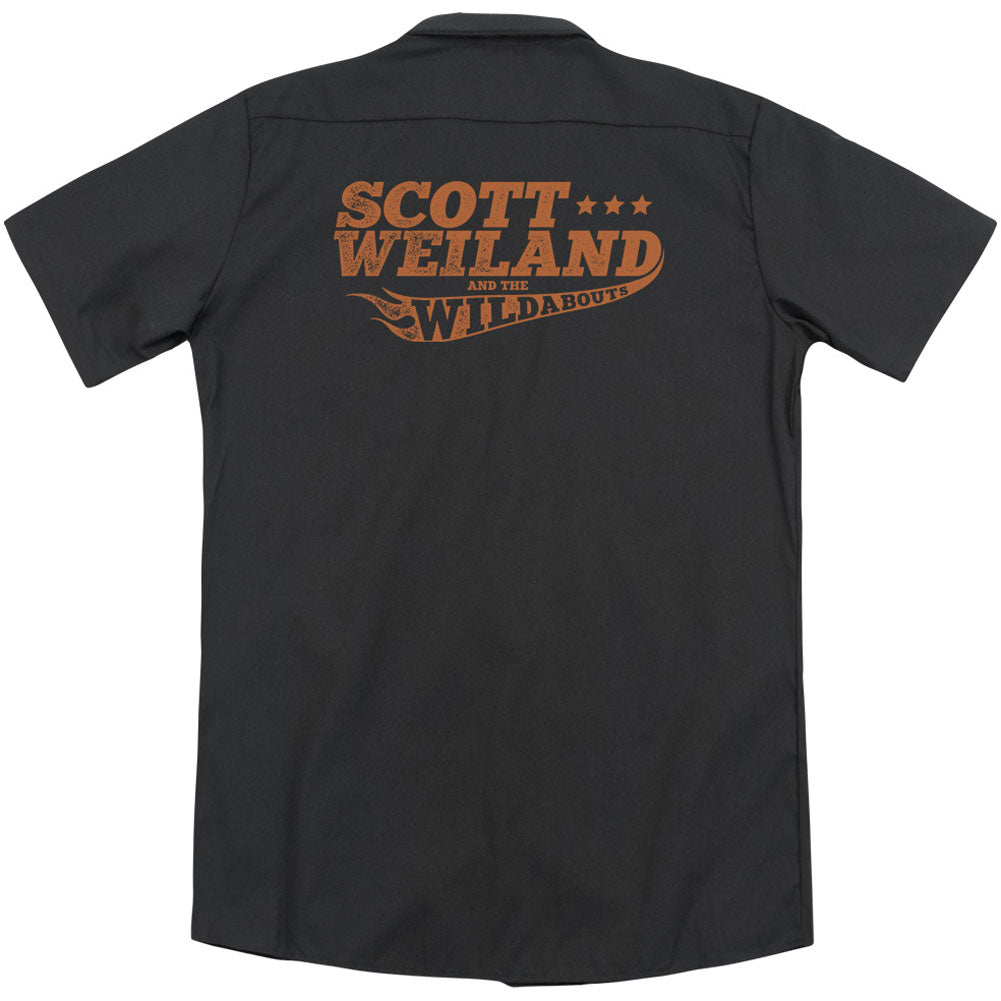 Scott Weiland Logo(Back Print) Work Shirt Back