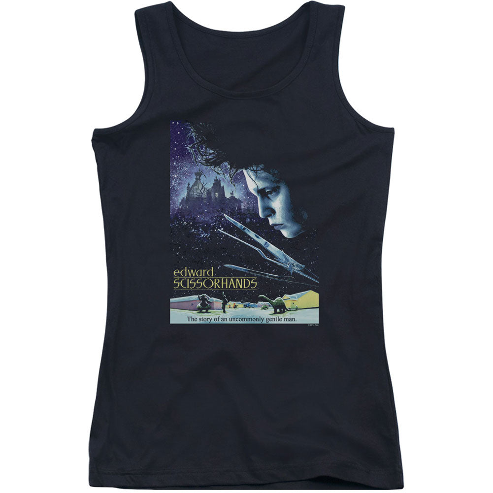 Edward Scissorhands Poster Womens Tank Front