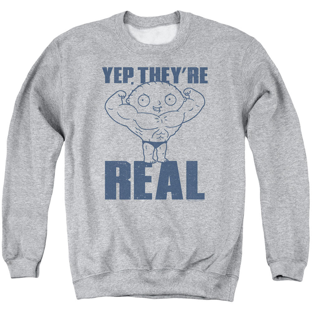 Family Guy Real Build Adult Sweatshirt Front