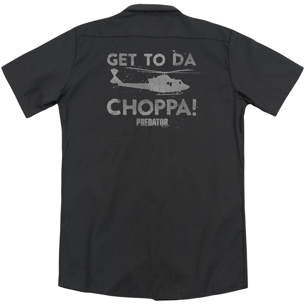 Predator Choppa(Back Print) Workshirt Back