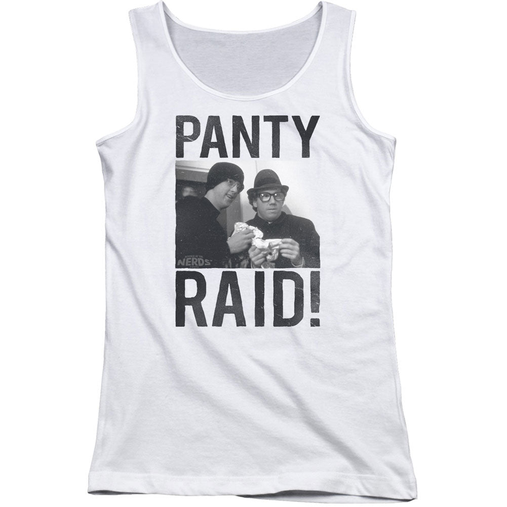 Revenge Of The Nerds Panty Raid Womens Tank Front