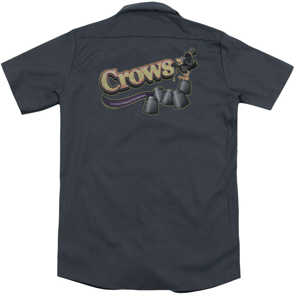 Tootsie Roll Crows (Back Print) Workshirt Back