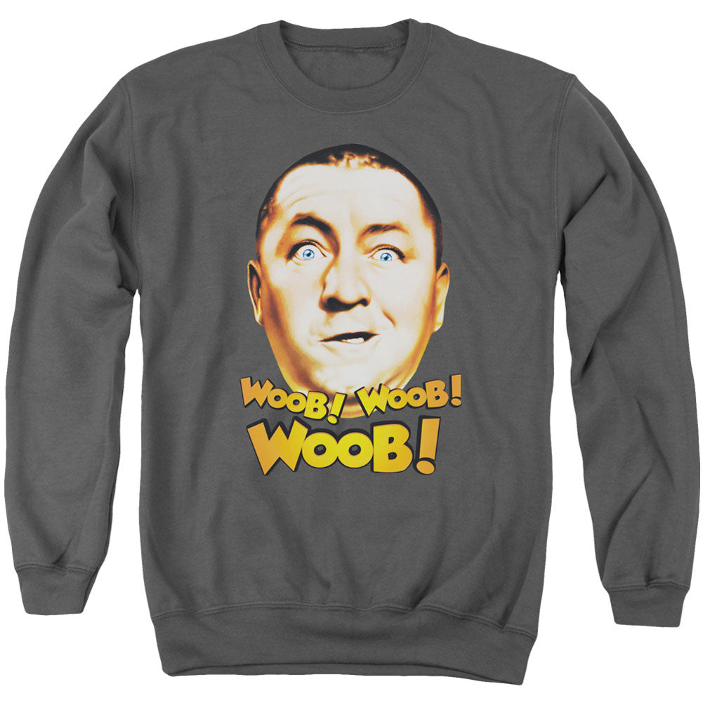 Three Stooges Woob Woob Woob Adult Sweatshirt Front