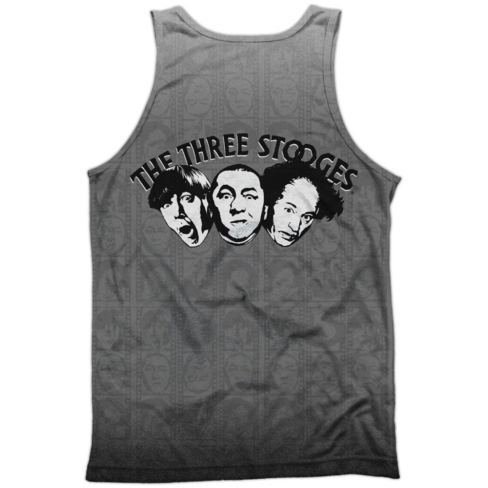 Three Stooges Classy Fellas 100% Poly Front/Back Print Mens Tank Back