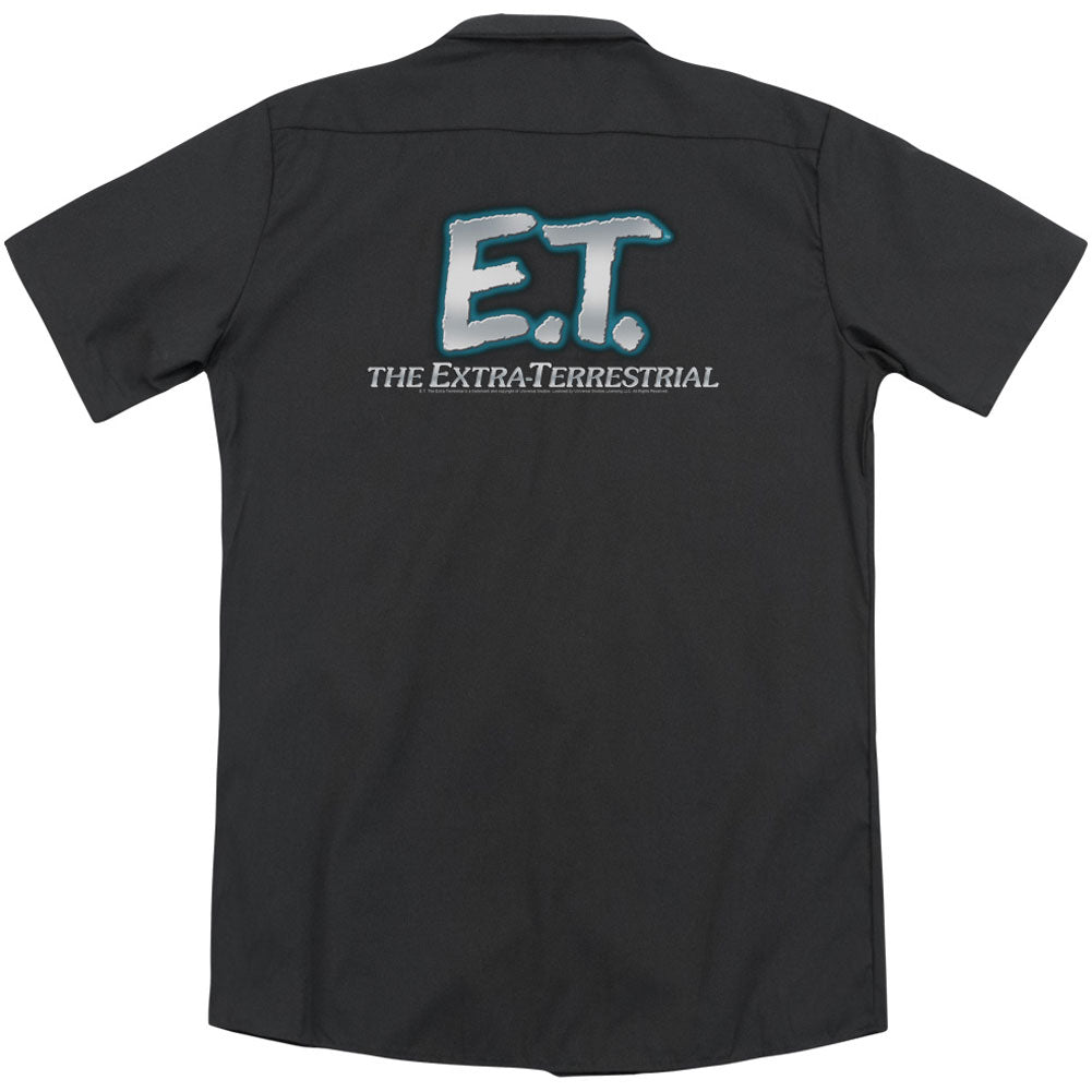 E.T. Logo (Back Print) Workshirt Back