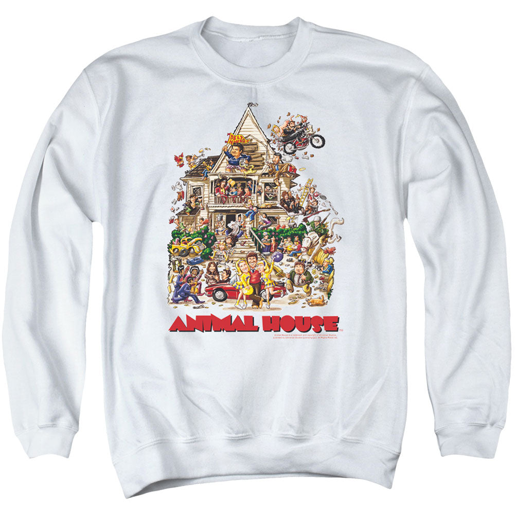 Animal House Poster Art Adult Sweatshirt Front