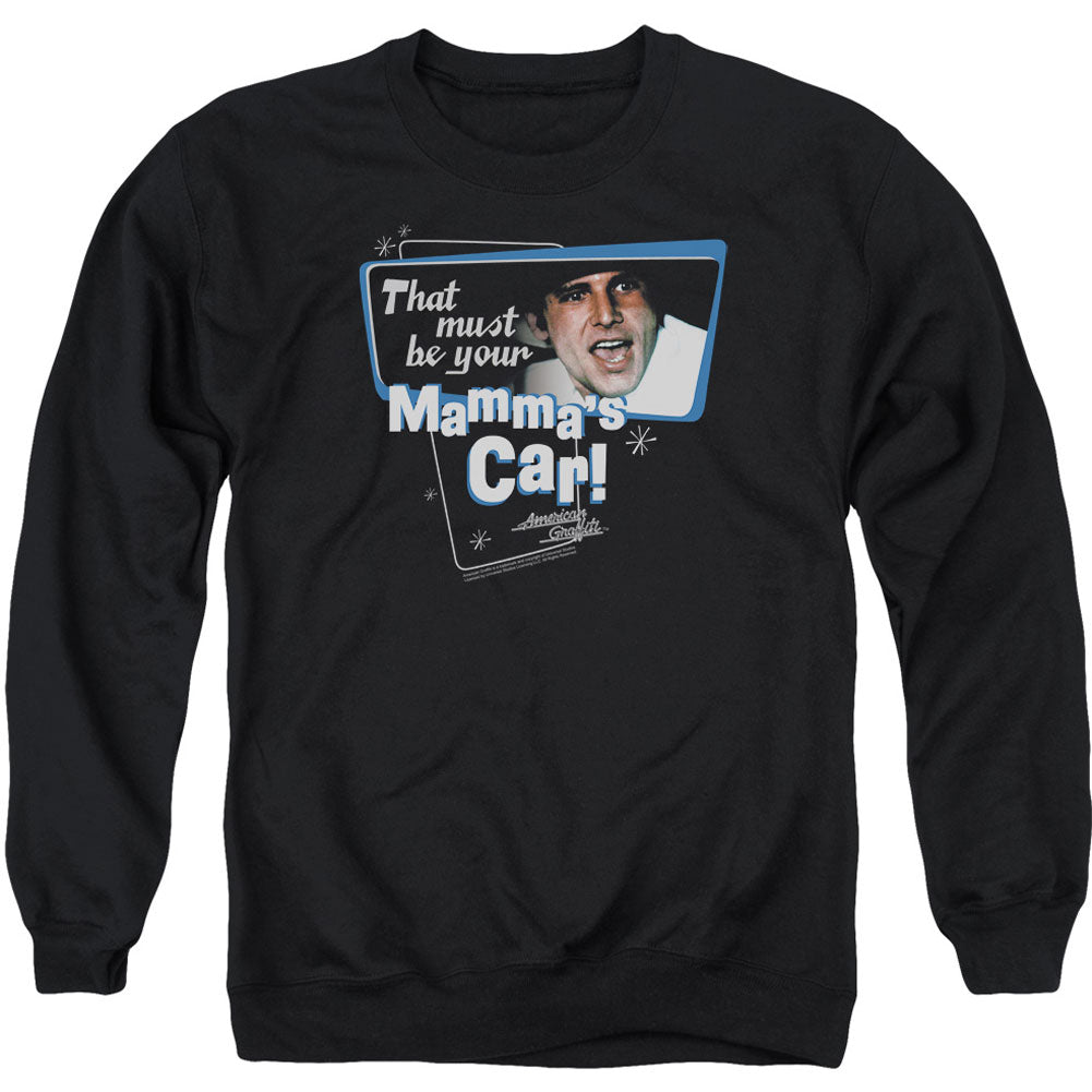 American Graffiti Mamma's Car Adult Sweatshirt Front