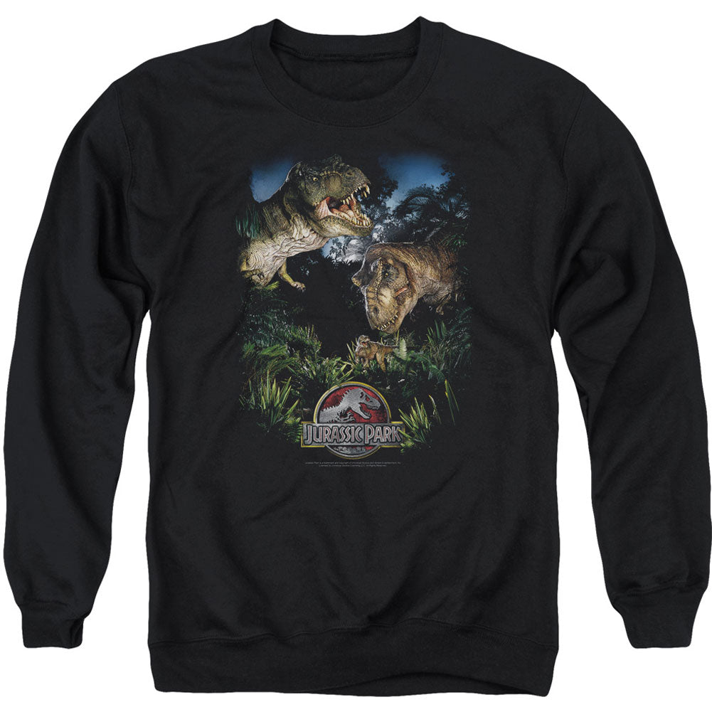 Jurassic Park Happy Family Adult Sweatshirt Front