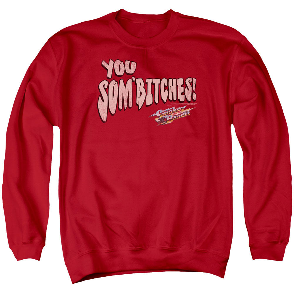Smokey & The Bandit Sombitch Adult Sweatshirt Front