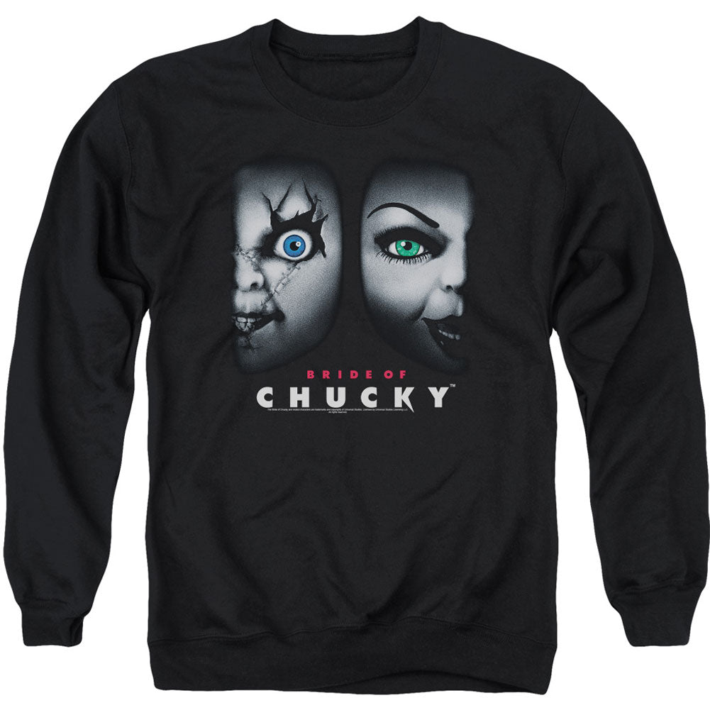 Child's Play Happy Couple Adult Sweatshirt Front