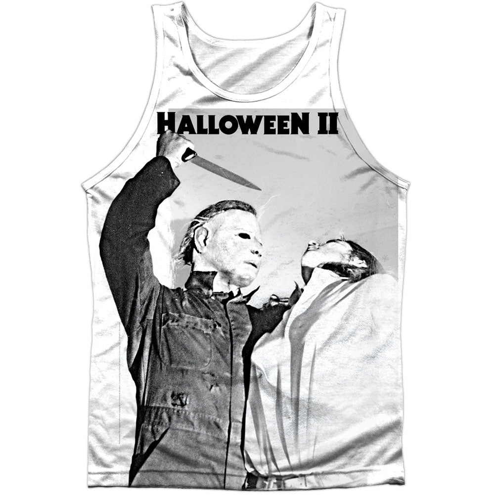 Halloween Serial Serenade 100% Poly Mens Tank Front