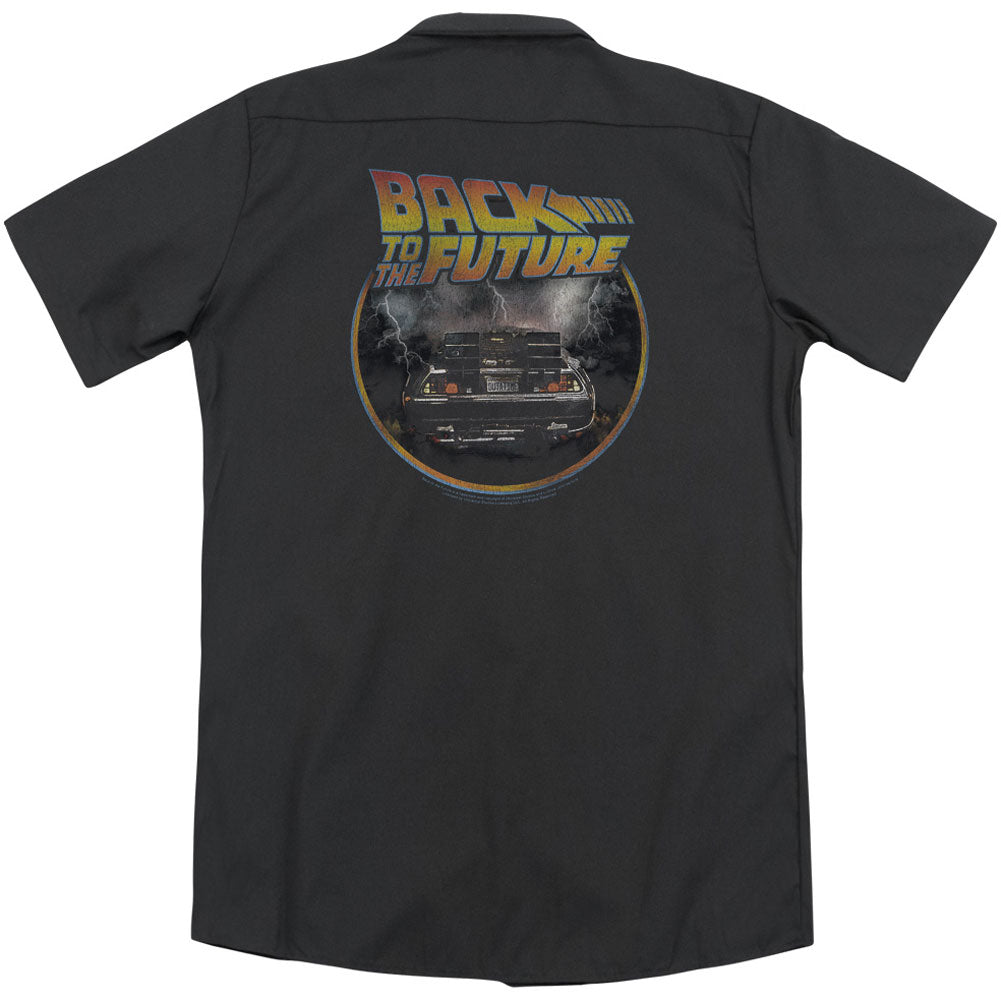 Back To The Future Back (Back Print) Workshirt Back