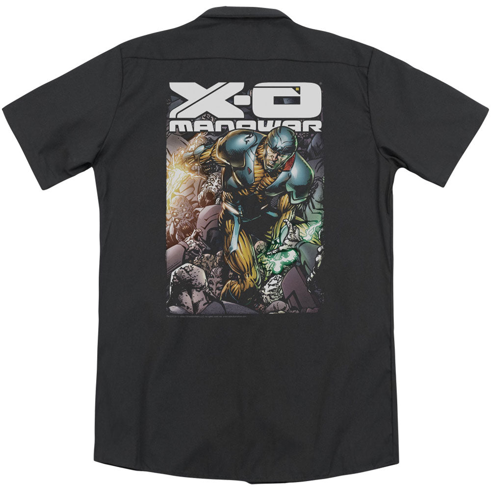 X-O Manowar Pit(Back Print) Workshirt Back