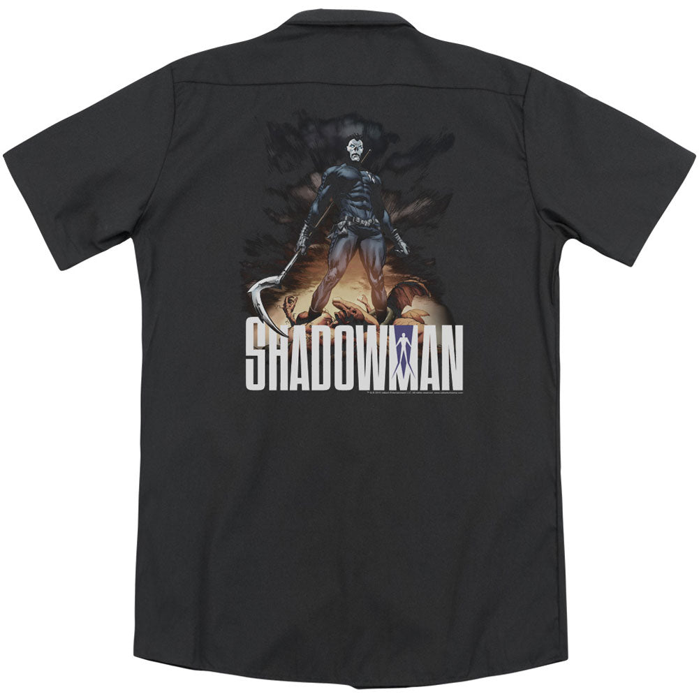 Shadowman Shadow Victory(Back Print) Workshirt Back