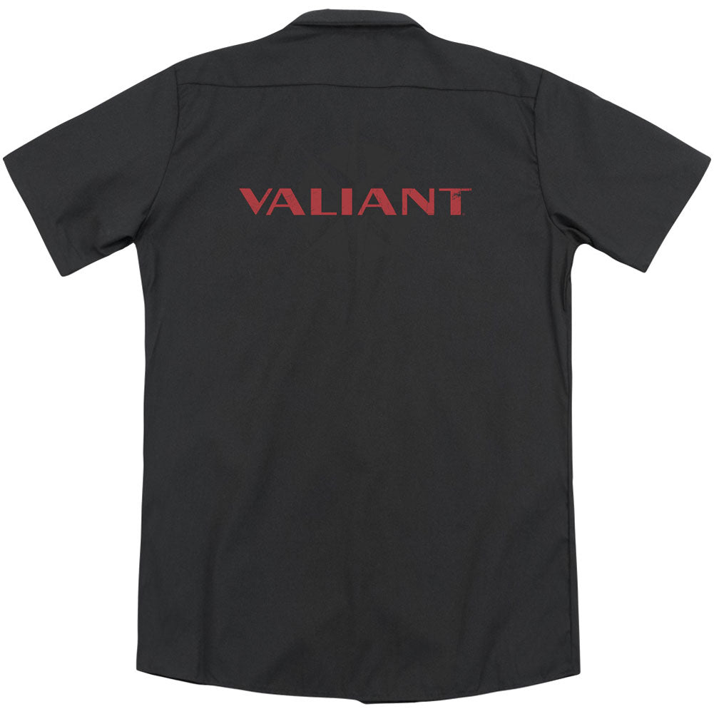 Valiant Classic Logo(Back Print) Workshirt Back