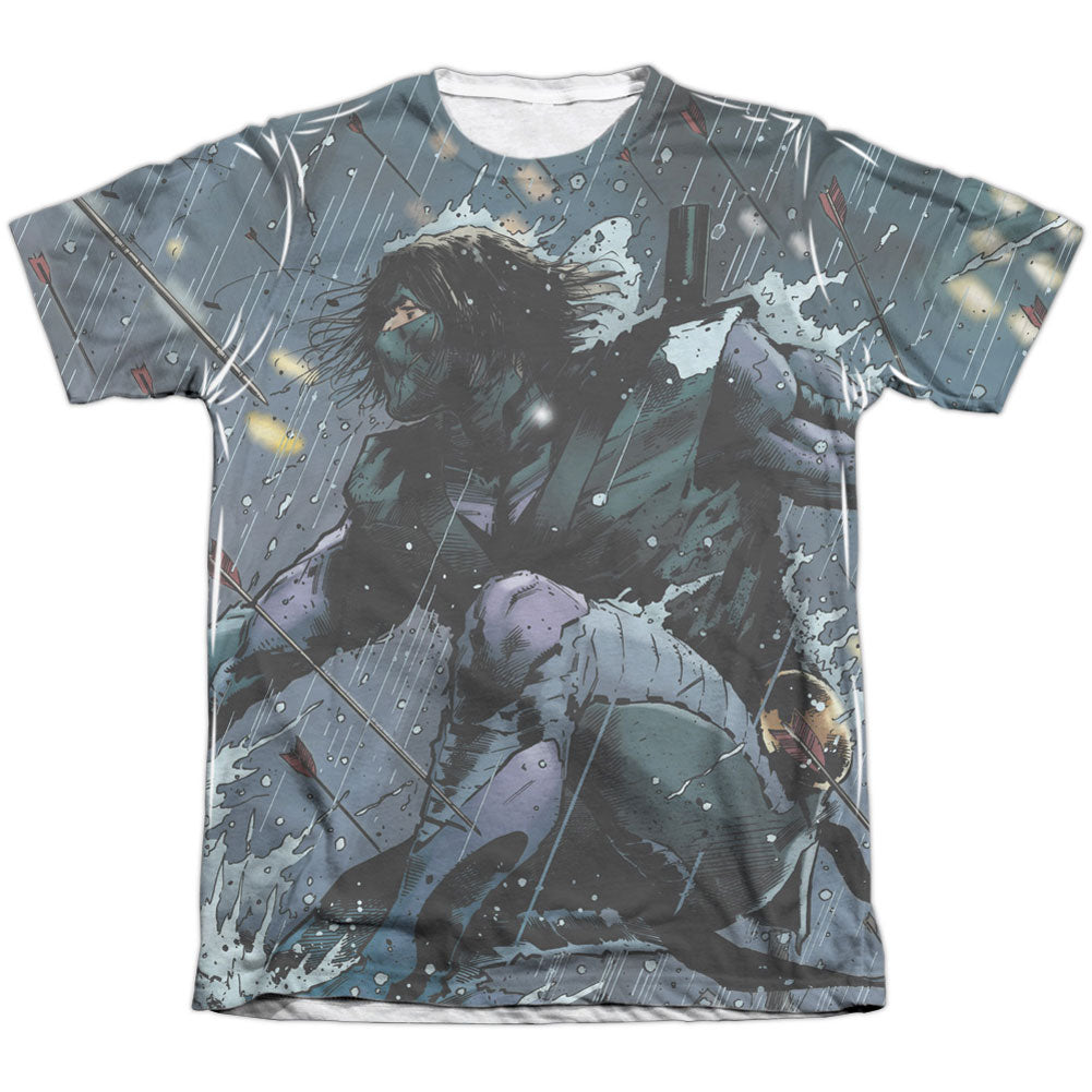 Ninjak Raining Arrows 65% Poly Sublimation T-shirt Front