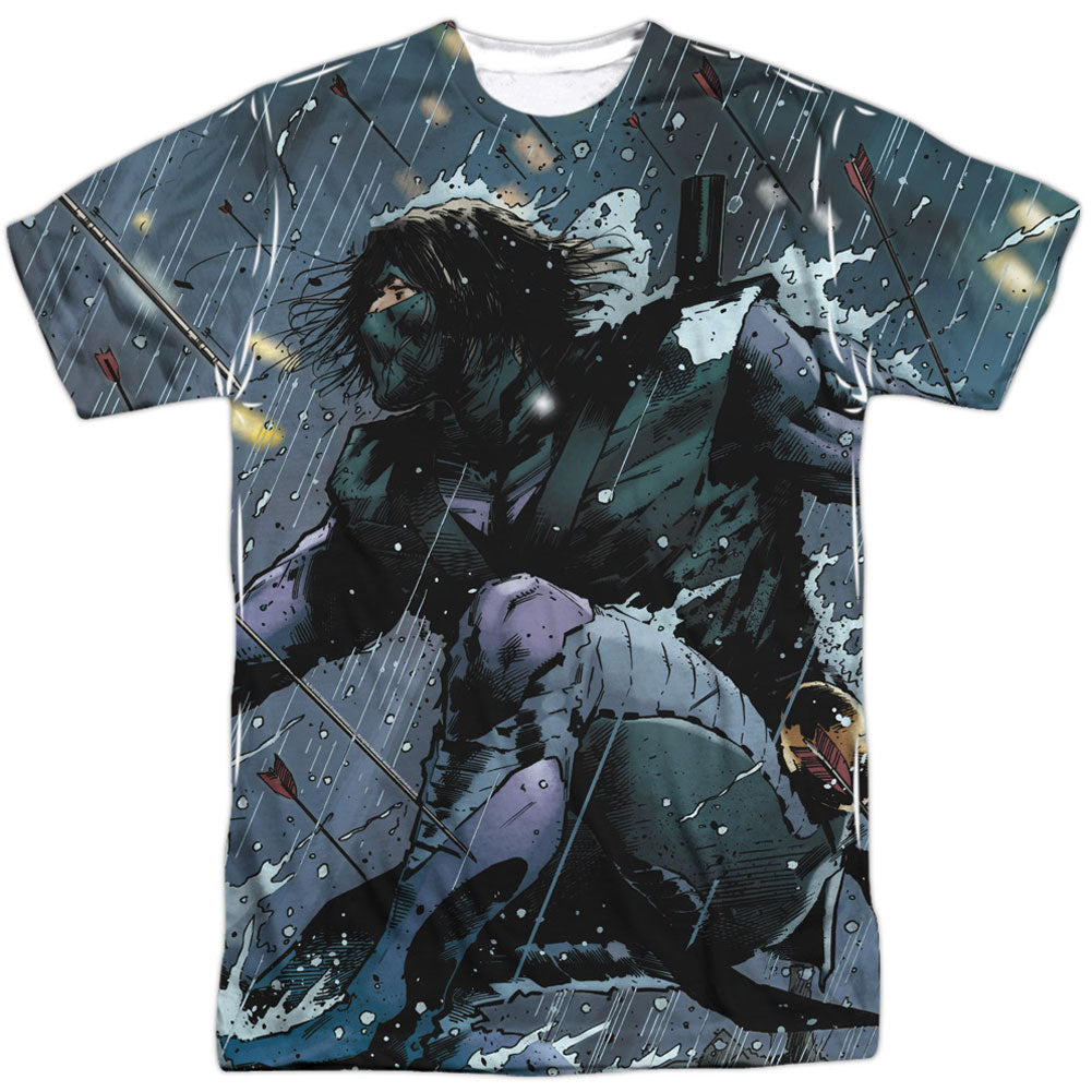 Ninjak Raining Arrows 100% Poly Sublimation T-shirt Front