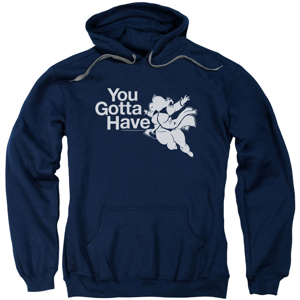 Valiant You Gotta Have Faith Adult 25% Poly Hooded Sweatshirt Front