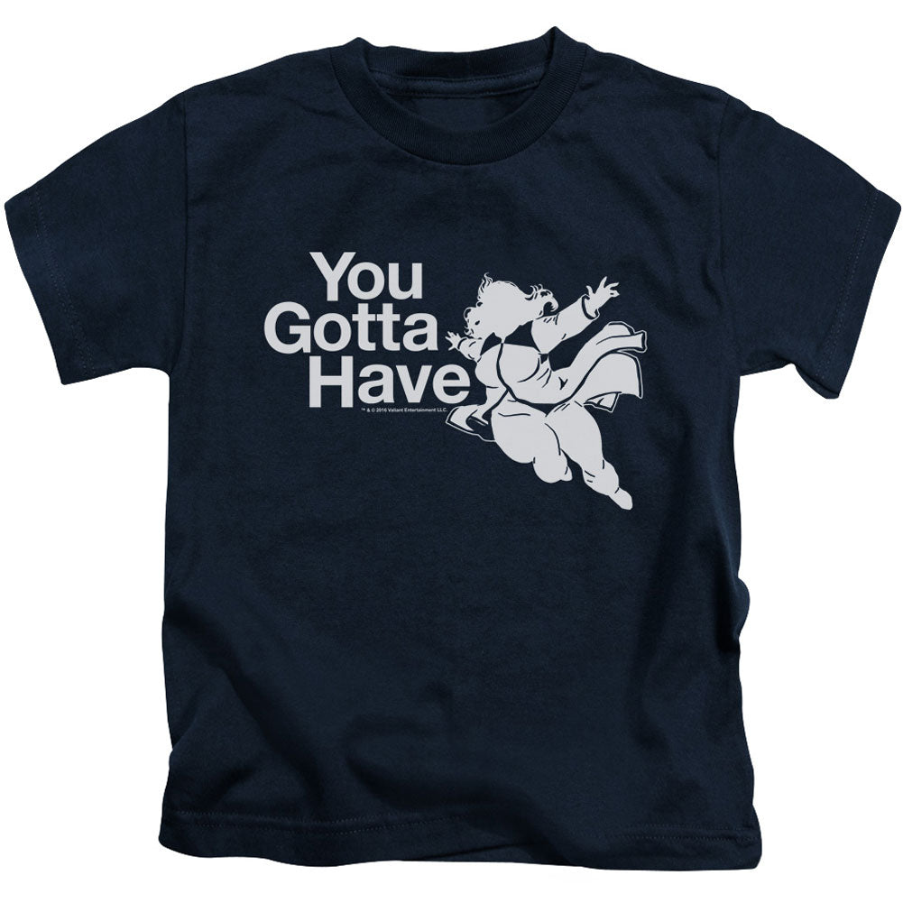 Valiant You Gotta Have Faith Juvenile Childrens T-shirt Front