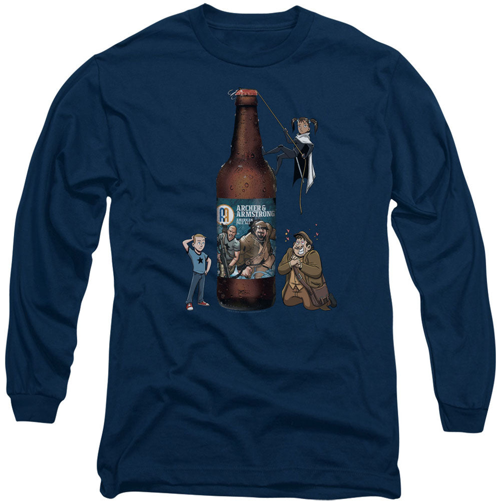 Archer & Armstrong Ale Long Sleeve Front