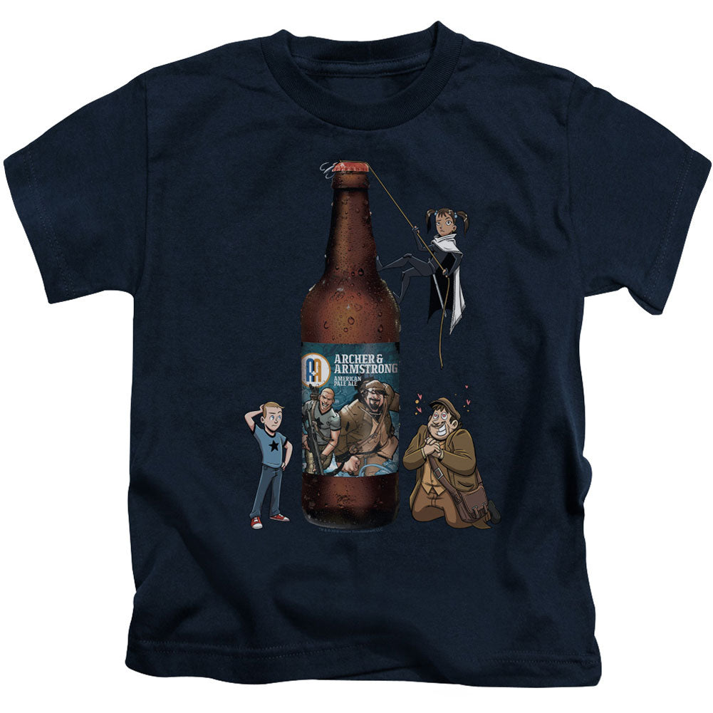 Archer & Armstrong Ale Juvenile Childrens T-shirt Front