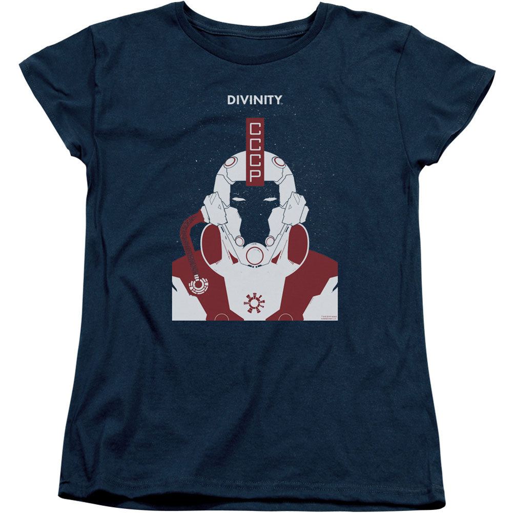 Valiant Divinity Helmet Womens T-shirt Front