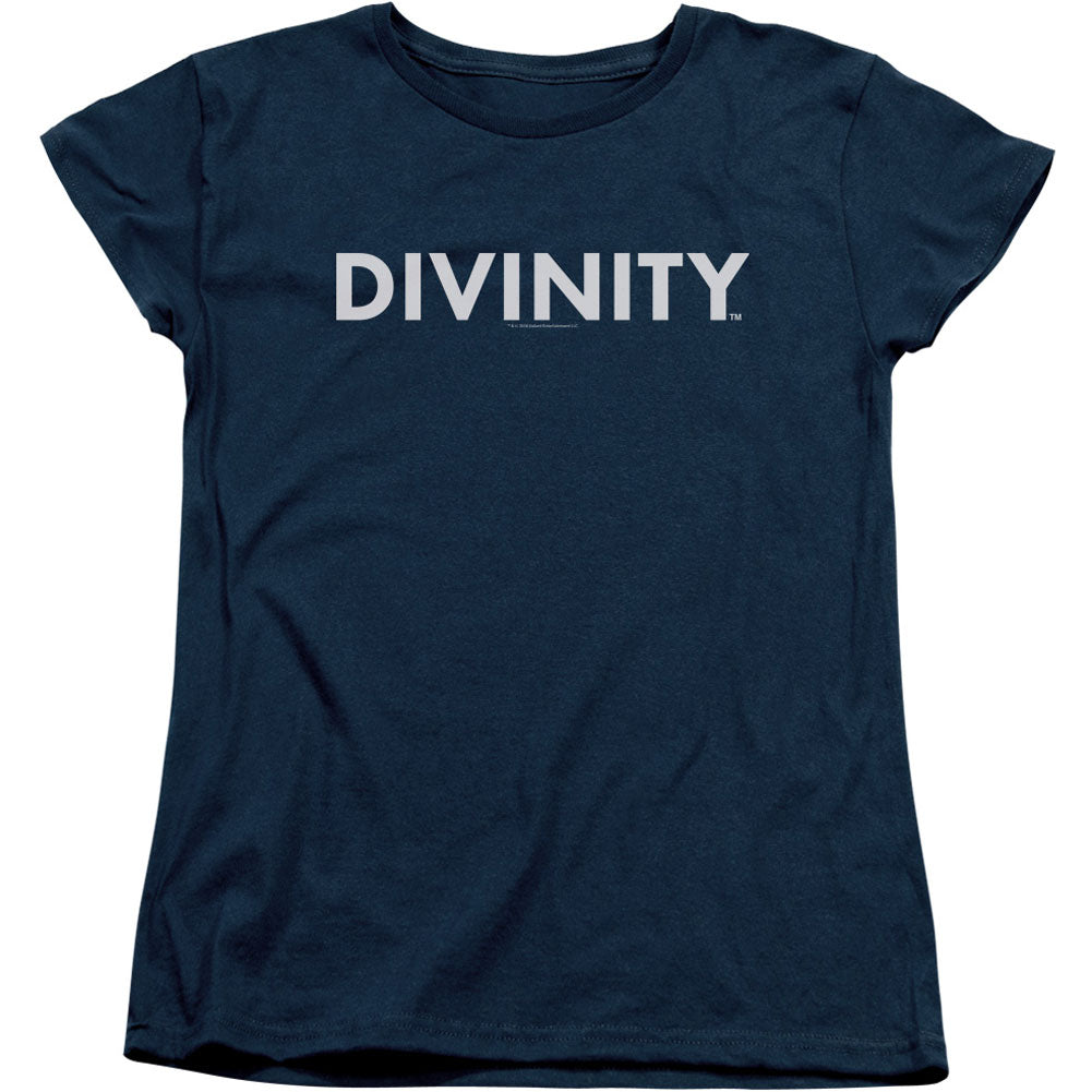 Valiant Divinity Logo Womens T-shirt Front