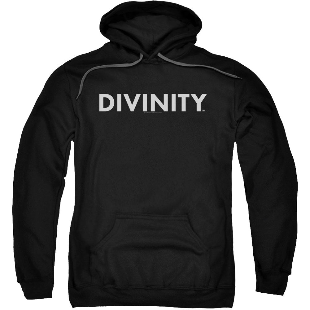 Valiant Divinity Logo Adult 25% Poly Hooded Sweatshirt Front