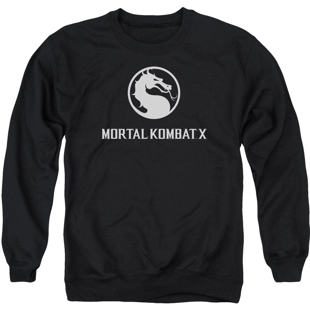 Mortal Kombat X Dragon Logo Adult Sweatshirt Front