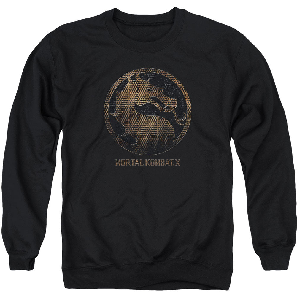 Mortal Kombat X Metal Seal Adult Sweatshirt Front