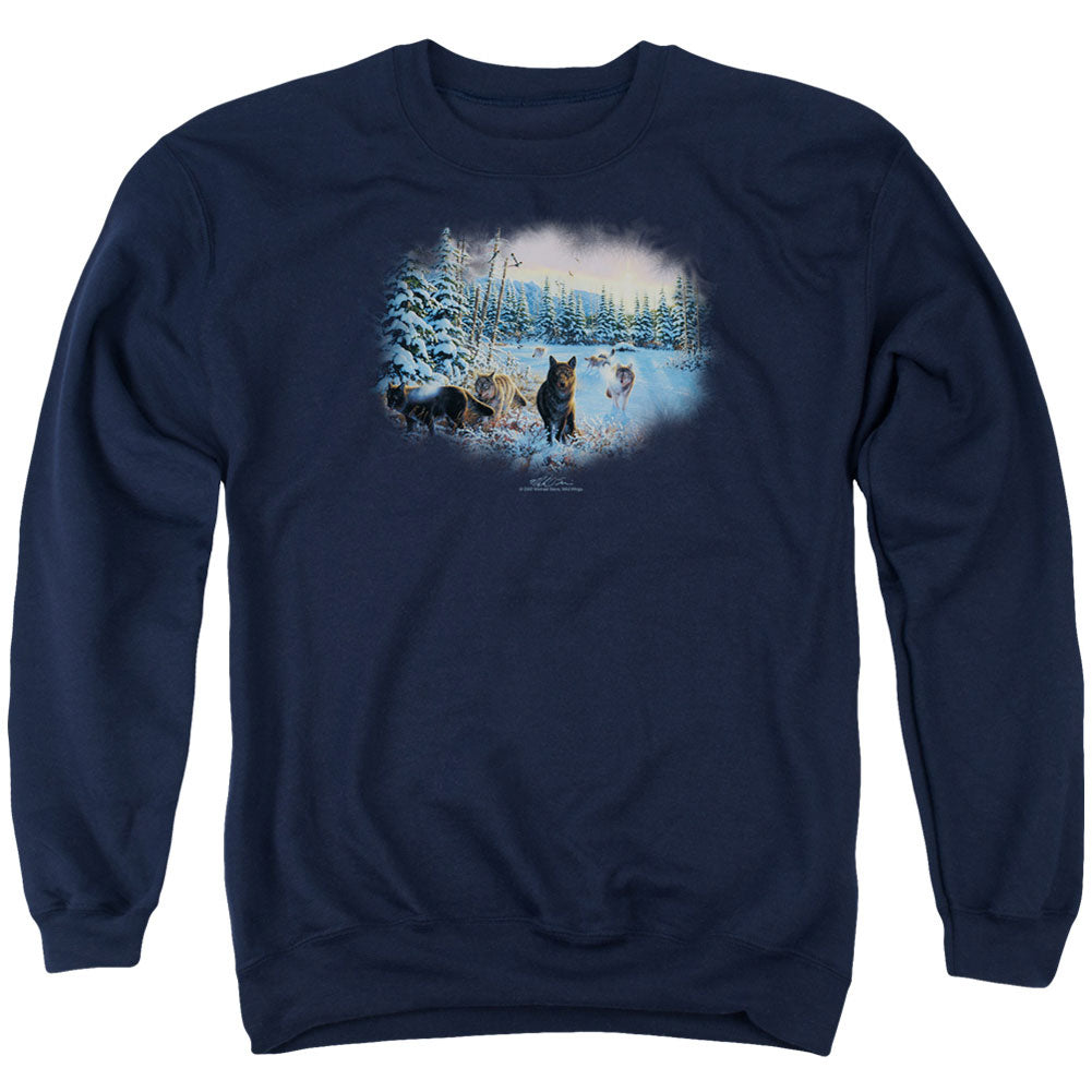 Wildlife Hunter's Moon The Spoils Adult Sweatshirt Front