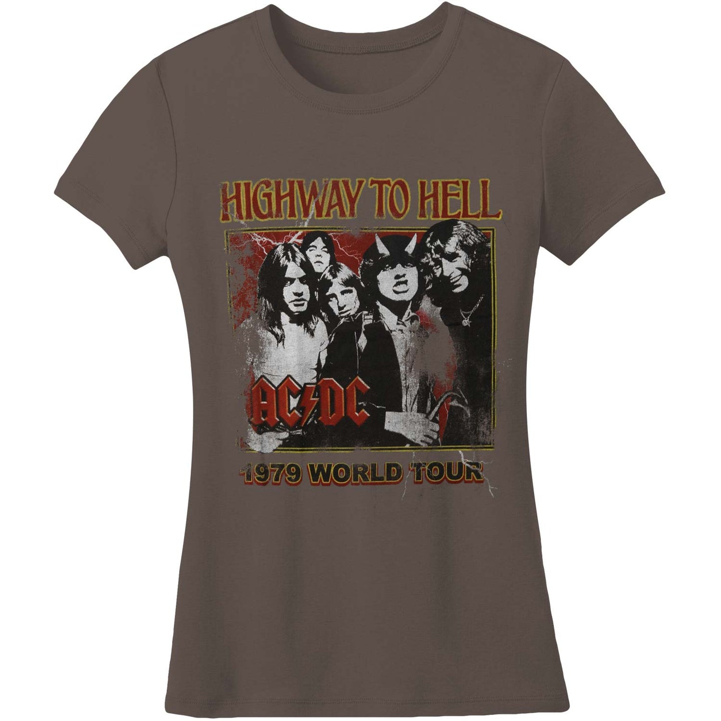 AC/DC 1979 Tour Junior Top Front