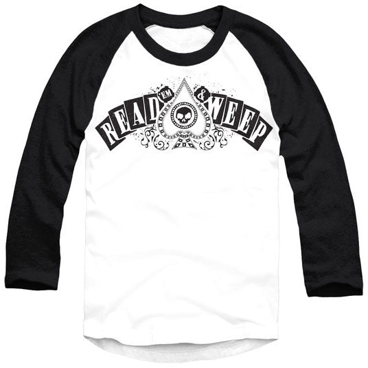 Read'em And Weep Logo Baseball Jersey Front