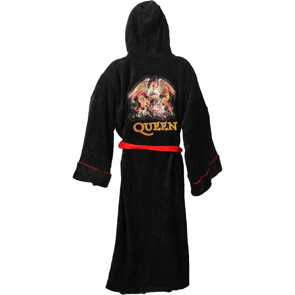 Queen Crest Bath Robe Back