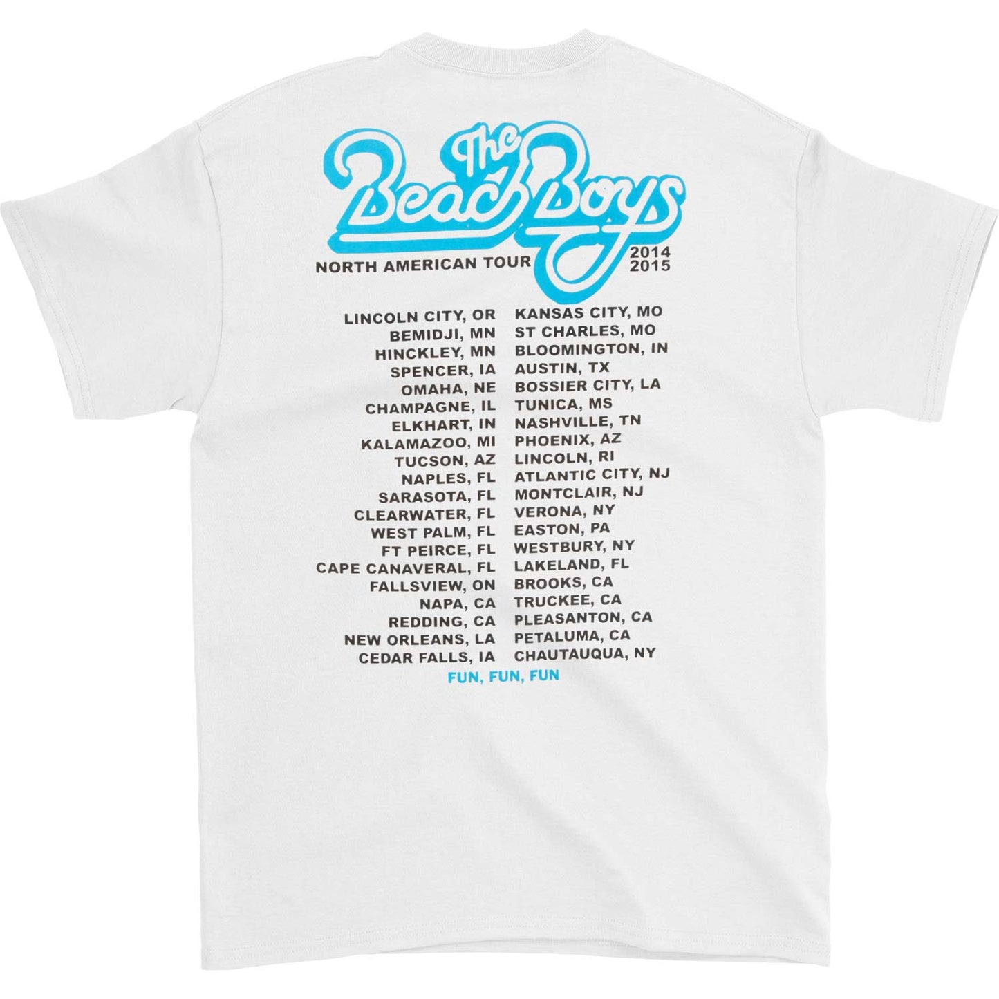 50 Years Of Fun 2014/2015 Tour T-shirt