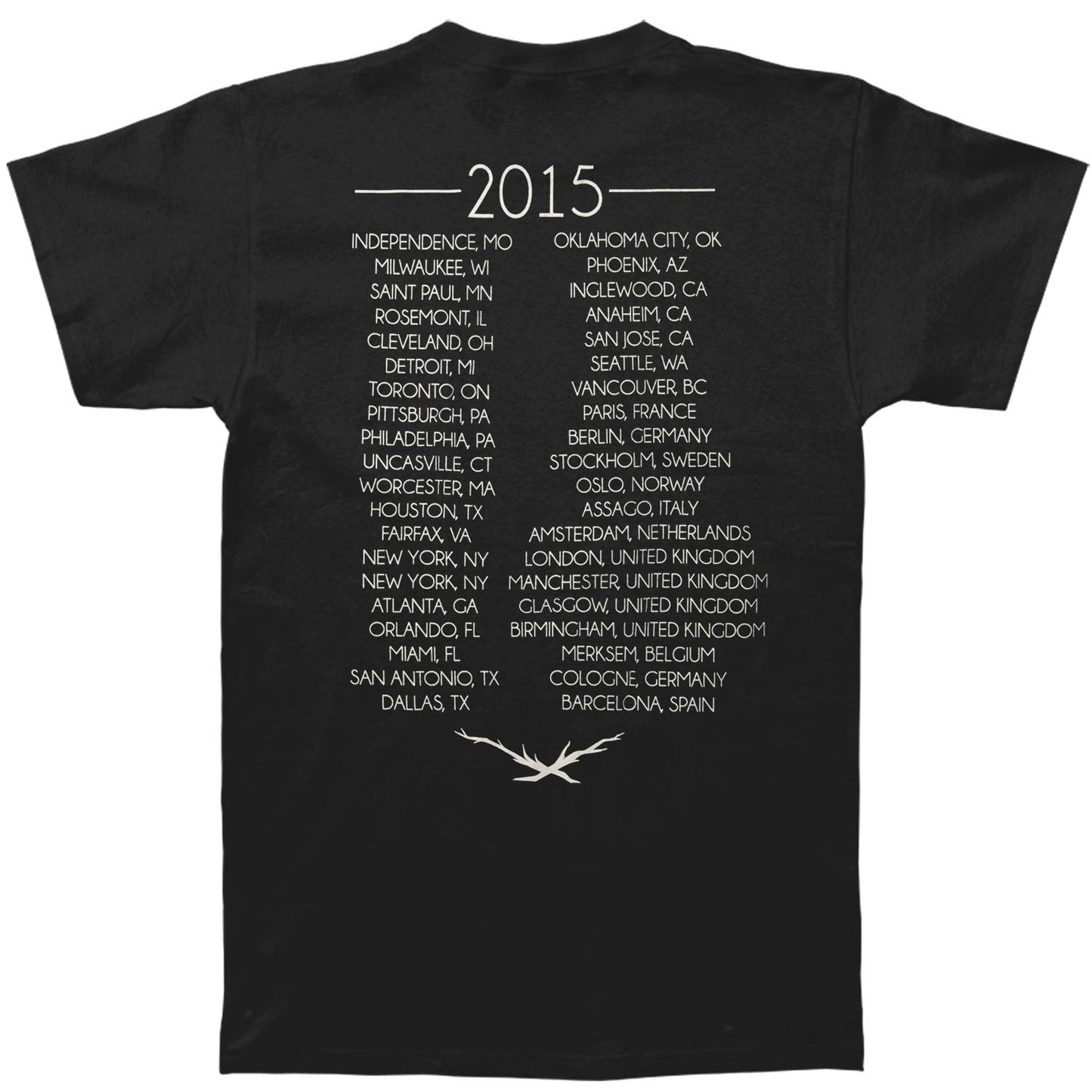 Honeymoon 2015 World Tour T-shirt