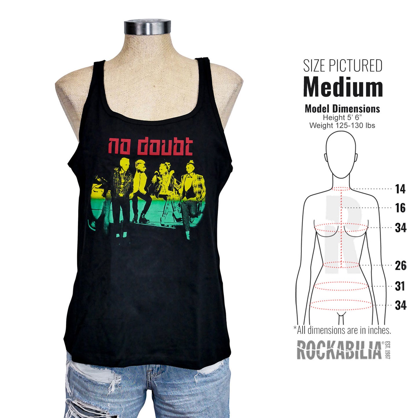 Rasta Pose Womens Tank