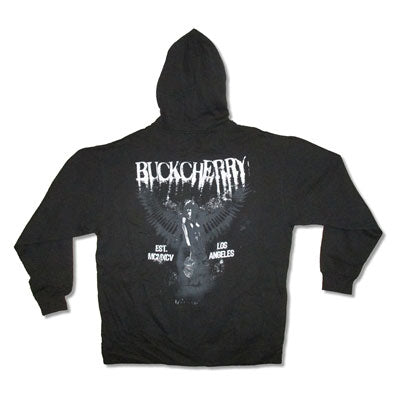 Buckcherry Girl Girls Jr Hooded Sweatshirt Back
