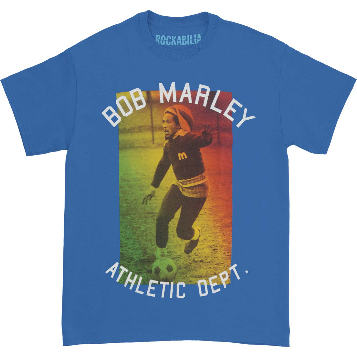 Bob Marley Youth Athletic Dept. Soccer T-shirt Front