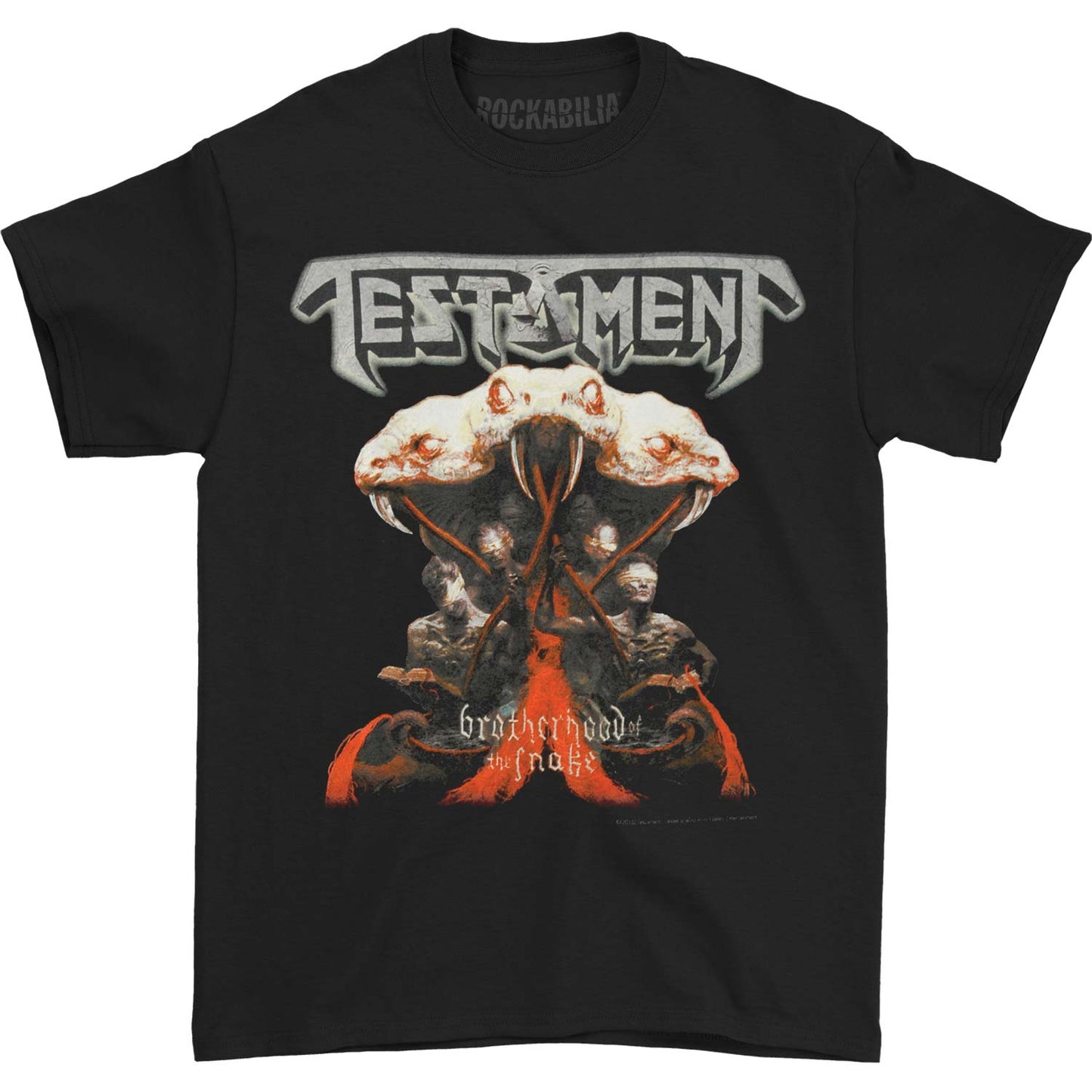 Testament Brotherhood Of The Snake T-shirt Front