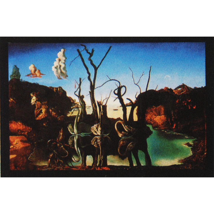 Salvador Dali Swans Reflecting Elephants Domestic Poster