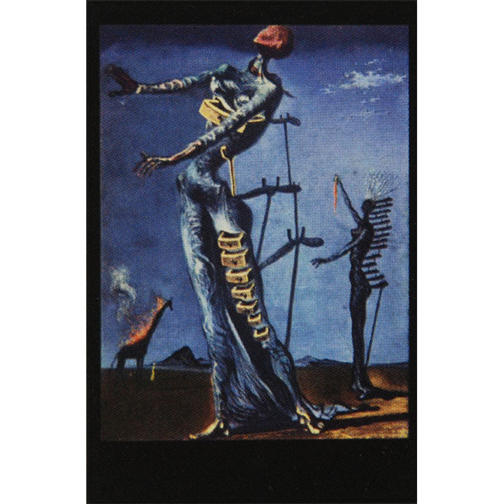 Salvador Dali Flaming Giraffe Domestic Poster