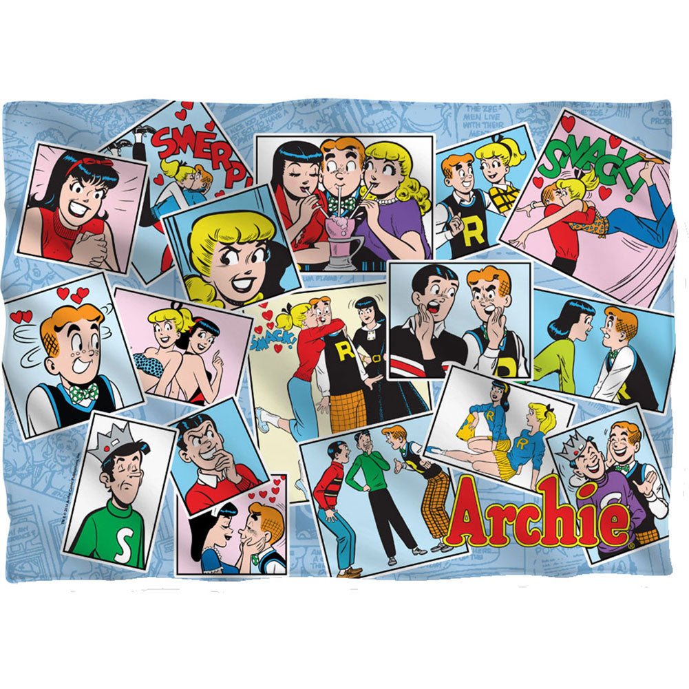 Archie Comics Panels 20x28 Front/Back Print Pillowcase Back
