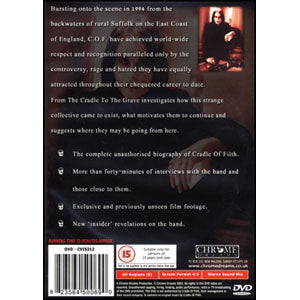 Cradle Of Filth DVD Back